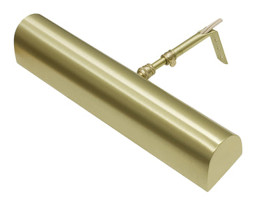House of Troy Traditional LED 14" Satin Brass Plug-In Picture Lights