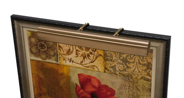House of Troy Traditional LED 36" Statuary Bronze Plug-In Picture Lights