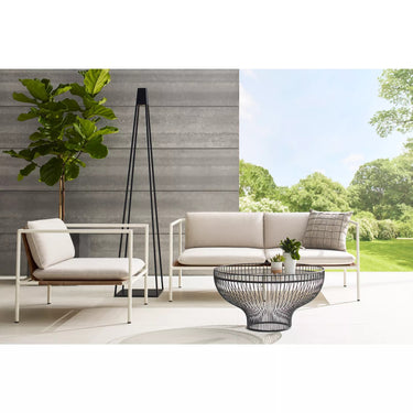 Black Apex X-Large Outdoor Floor Lamp by Sean Lavin for Visual Comfort