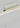 Commercial restroom lighting, ADA compliant Bau 24 wall sconce, durable finish.
