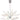 Belterra 38 Lotus Chandelier - front