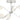 Belterra 30 Lotus Chandelier - front
