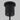 Close-up of Belterra 43" Chandelier's Matte Black Finish and Lotus Flower Design