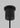 Close-up of Belterra 43" Chandelier's Matte Black Finish and Lotus Flower Design
