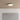 Cirque Large Glass Disc Flush Mount - scale shot