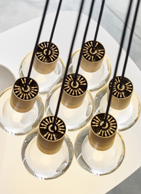 Tech Lighting Mina Multi Light Pendant - 7 Lights 10