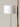 TMM Floor Lamp by Santa & Cole with walnut wood structure and adjustable white parchment shade in modern living room