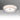 Topper 8 in Opal Glossy/Clear, straight-on | Besa Lighting