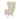 TOV Julia Performance Velvet Wingback Accent Chair Cream