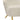 TOV Julia Performance Velvet Wingback Accent Chair Cream