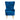 TOV Julia Performance Velvet Wingback Accent Chair, Navy option, image 3