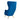 TOV Julia Performance Velvet Wingback Accent Chair, Navy option, image 4