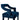 TOV Tiffany Performance Velvet Dining Chair Navy