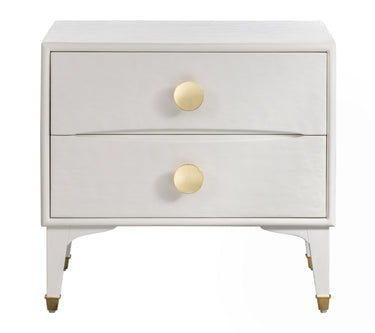 TOV Divine 25" 2-Drawer Nightstand White