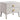 TOV Divine 25" 2-Drawer Nightstand White