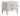 TOV Divine 25" 2-Drawer Nightstand White
