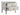 TOV Divine 25" 2-Drawer Nightstand White