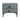 TOV Divine 25" 2-Drawer Nightstand Grey