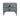 TOV Divine 25" 2-Drawer Nightstand Grey
