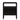 TOV Libre Black Nightstand