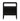 TOV Libre 23" Nightstand With Drawer Black