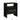 TOV Libre 23" Nightstand With Drawer Black