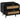 TOV Christine 27" Black 2-Drawer Nightstand Black