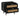 TOV Christine 27" Black 2-Drawer Nightstand Black