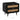TOV Christine 27" Black 2-Drawer Nightstand Black