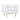 TOV Trident 28" 3-Drawer Nightstand White