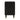 TOV Sierra 22" Cane 2-Drawer Nightstand Black