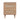 TOV Carmen 19" Natural Ash and Cane 2-Drawer Nightstand Natural