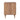 TOV Carmen 19" Natural Ash and Cane 2-Drawer Nightstand Natural