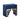 TOV Suzie 26" Rattan Nightstand With Drawer Navy