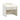 TOV Collins 22" Lacquer Nightstand With Drawer Cream