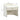 TOV Collins 22" Lacquer Nightstand With Drawer Cream