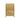 TOV Tina 27" Rattan Nightstand With Storage Natural