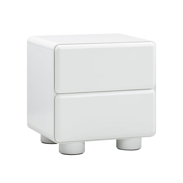 TOV Tammy 22" 2-Drawer Nightstand White