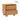 TOV Miles 22" Natural Wood 2-Drawer Nightstand Natural