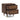 TOV Sierra 22" Cane 2-Drawer Nightstand Dark Brown