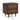 TOV Sierra 22" Cane 2-Drawer Nightstand Dark Brown