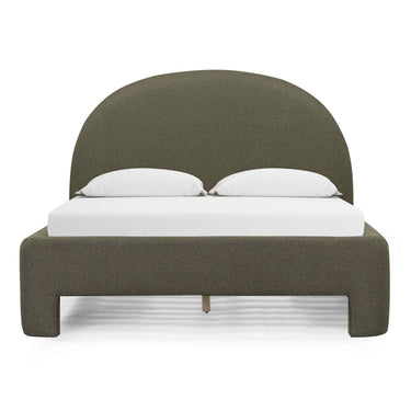 TOV Orphea Performance Boucle Bed, Kale Green / Queen option, image 1