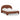 TOV Orphea Performance Boucle Bed, Autumn Red / King option, image 3
