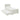 TOV Angela Performance Velvet Trundle in Twin Cream