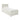 TOV Angela Performance Velvet Trundle in Twin Cream