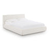 TOV Isla Cream Upcycled Performance Linen Cream Queen Bed