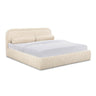 TOV Murielle Textured Performance Boucle Taupe Queen Bed