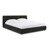 TOV Isla Textured Performance Velvet Charcoal King Bed