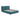 TOV Mel Performance Faux Mohair Velvet Teal Queen Bed