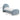 TOV Moon Chambray Blue Performance Chenille Twin Blue